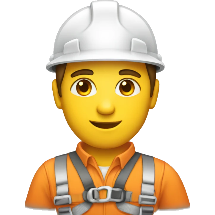 worker in harness emoji