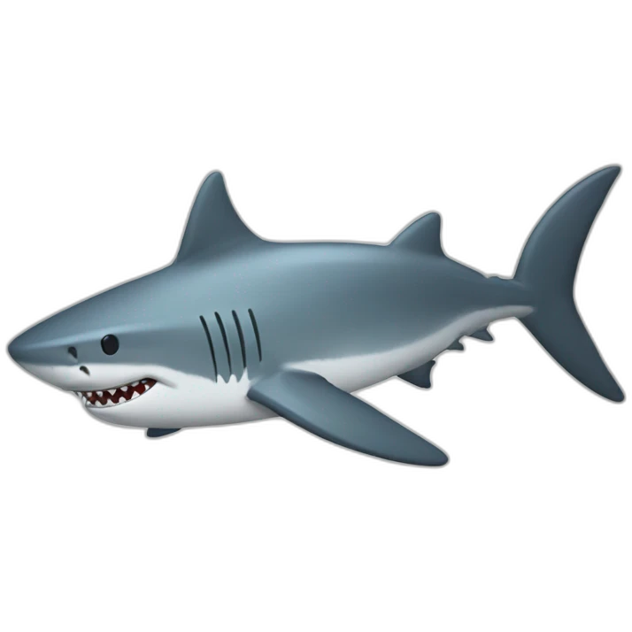 shark sleeping  emoji