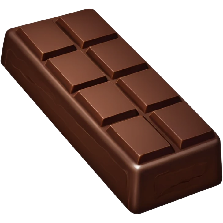 Bar of chocolate  emoji
