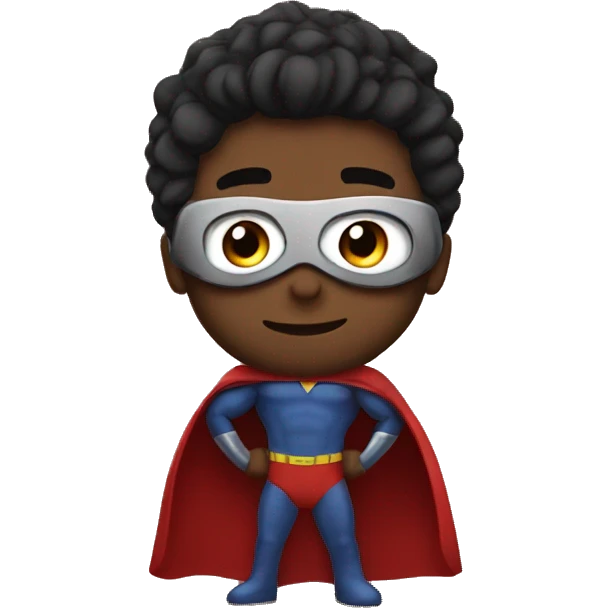 Me in superhero  emoji