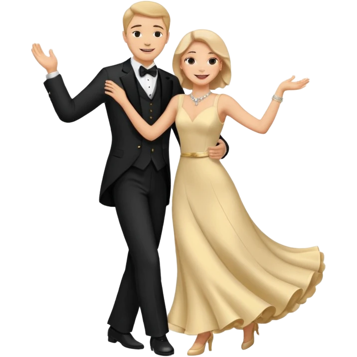 Two people Waltzing emoji