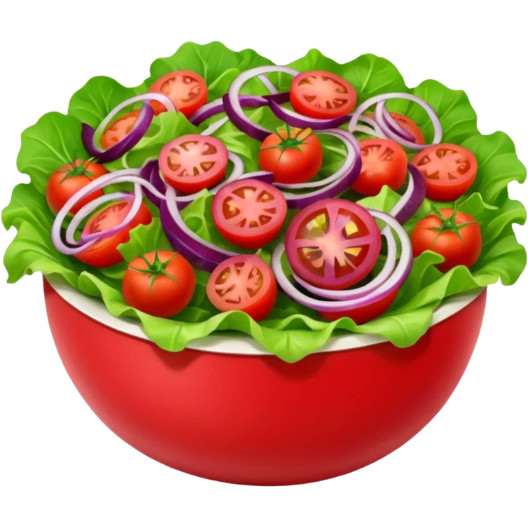 vegetarian red salad emoji
