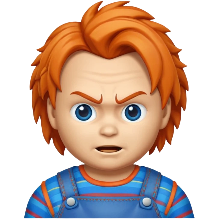 Un emojin de chuky emoji