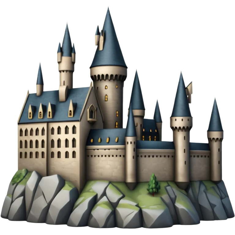 Hogwarts Castle emoji
