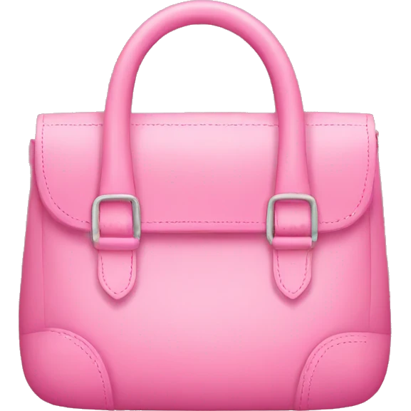 Cute pink bag emoji
