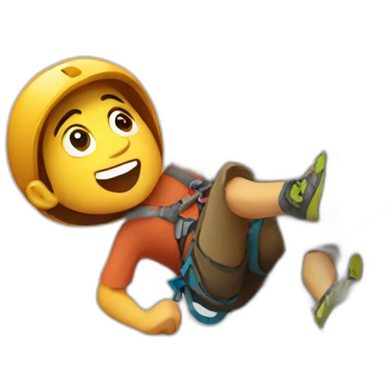 rock climbing emoji