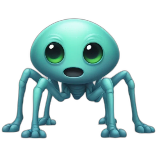alien with four legs emoji
