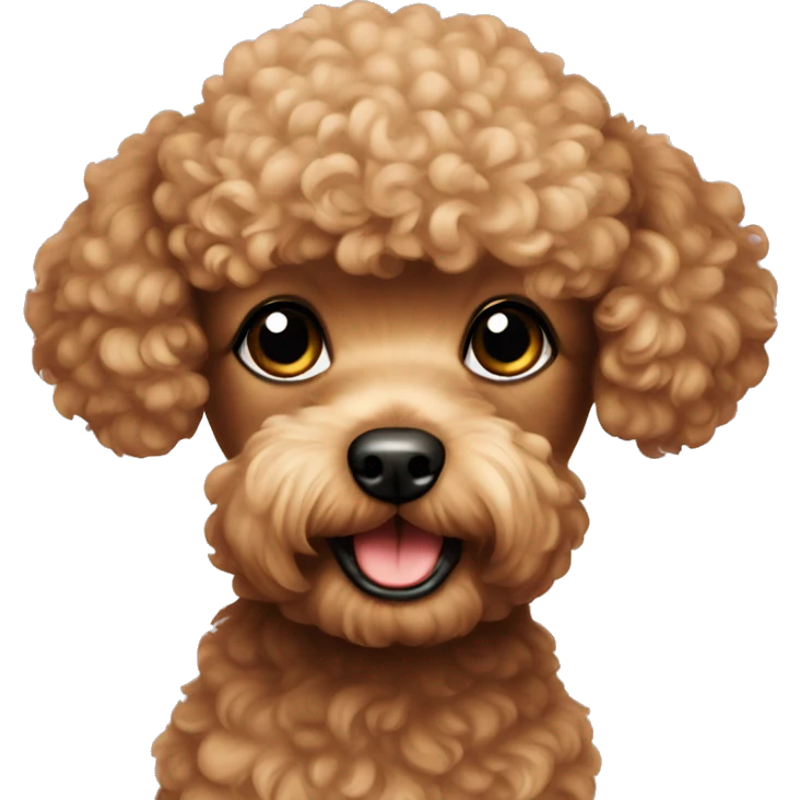 Toy poodle  emoji