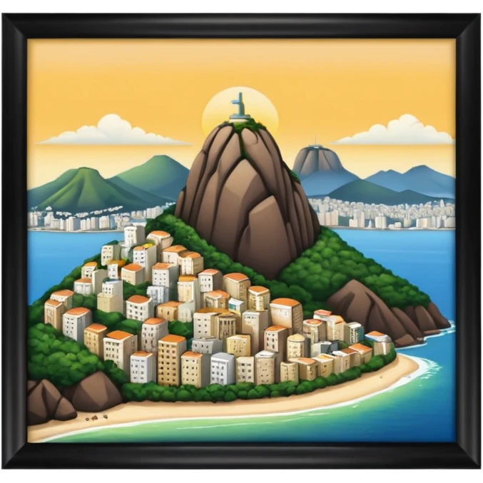 pao de acucar rio de janeiro emoji