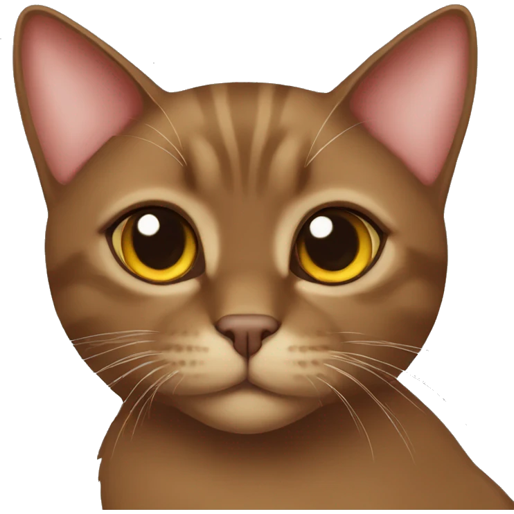 havana brown cat emoji