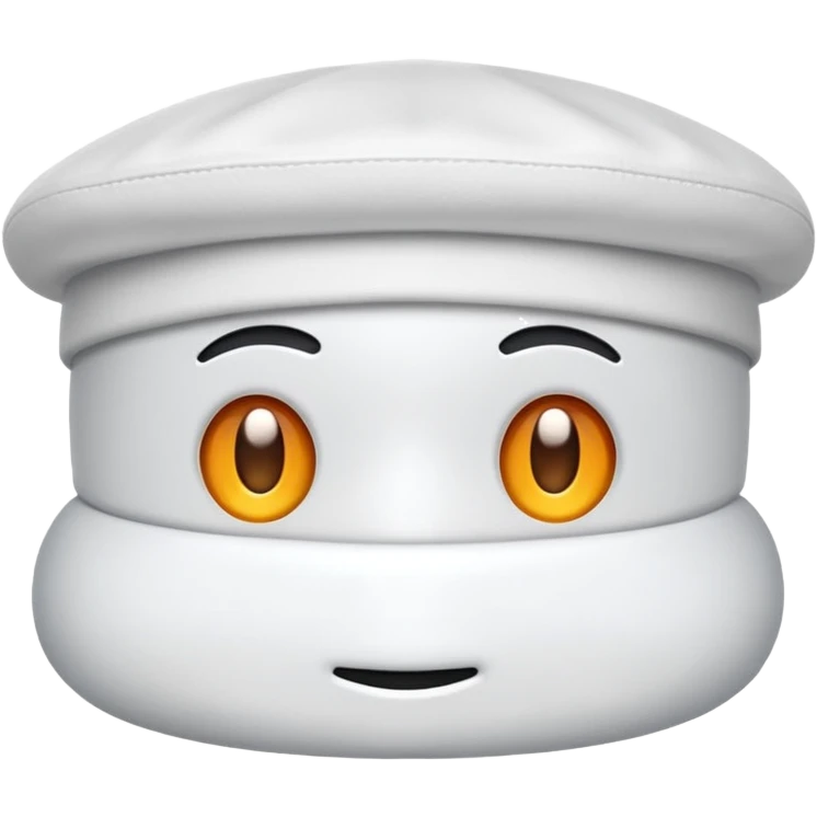 White cap emoji