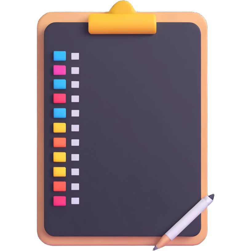 endless to-do list emoji