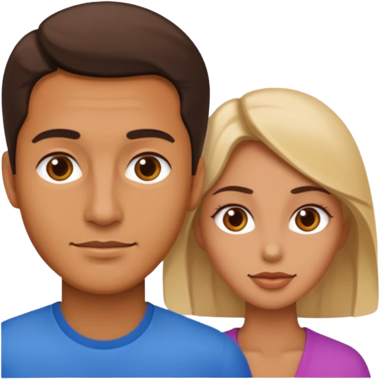 male and female emoji