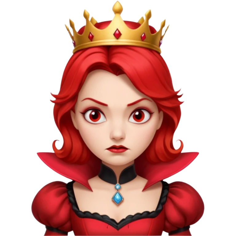 Red Queen from Alice in Wonderland movie emoji
