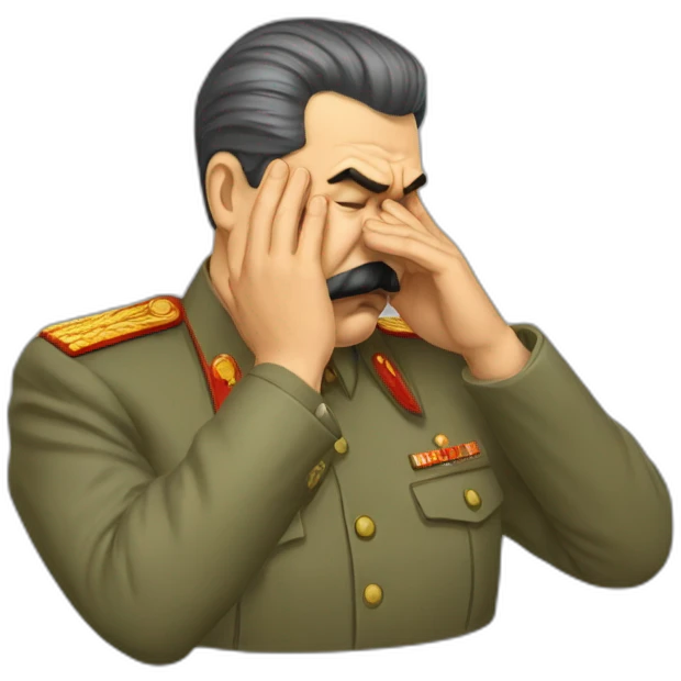 Stalin facepalm emoji