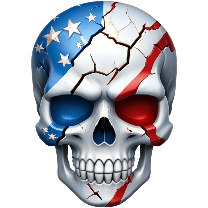 american nightmare skull emoji