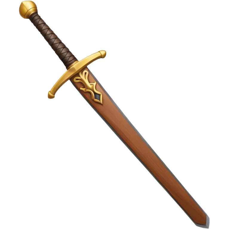 wooden sword  emoji