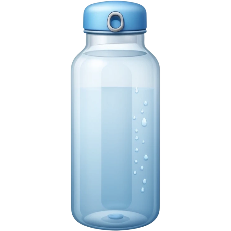 water bottle of glass emoji