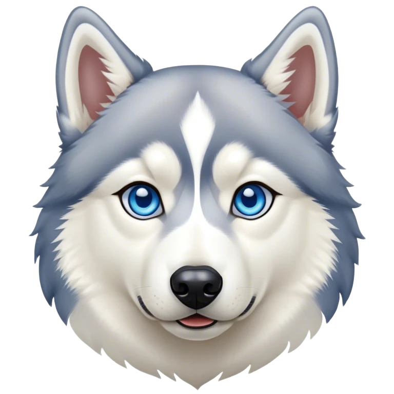 Siberian husky emoji