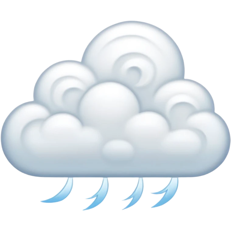 minimal wind emoji