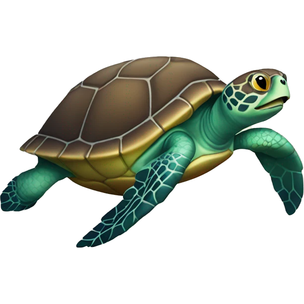 Sea turtle emoji