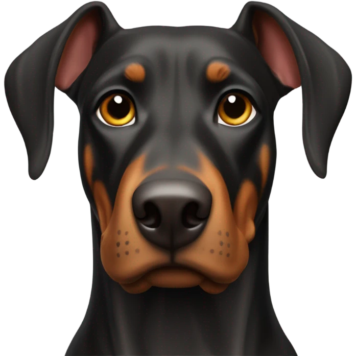Doberman  emoji