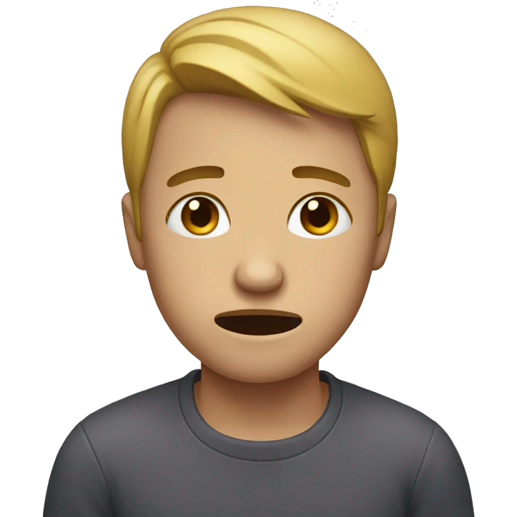 Person crying  emoji