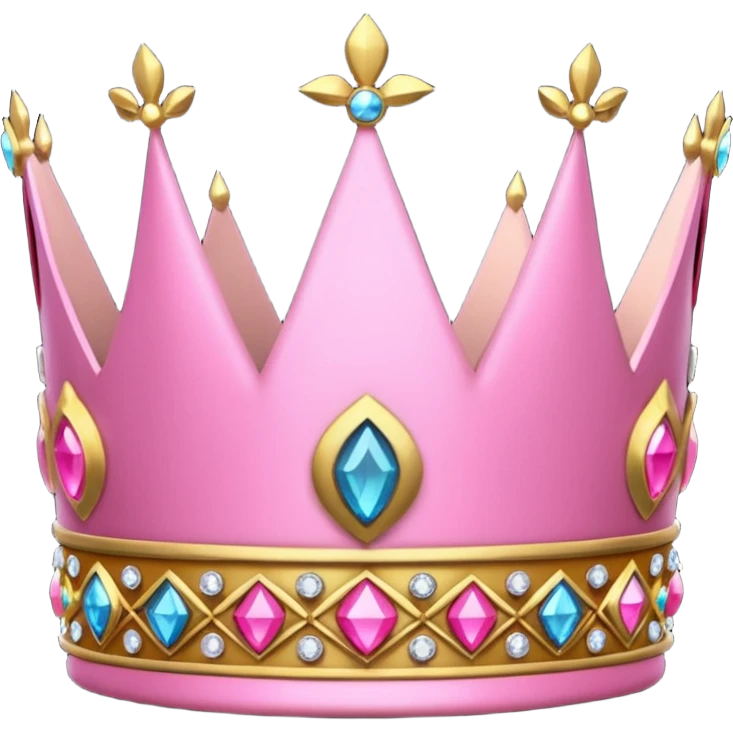 pink crown emoji