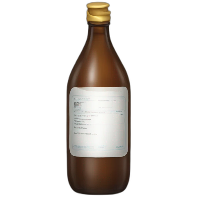 Bottle of prime emoji
