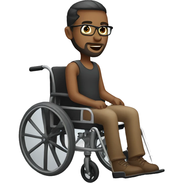 designer in a wheelchair emoji