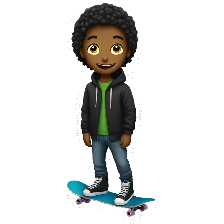 Skater boy emoji
