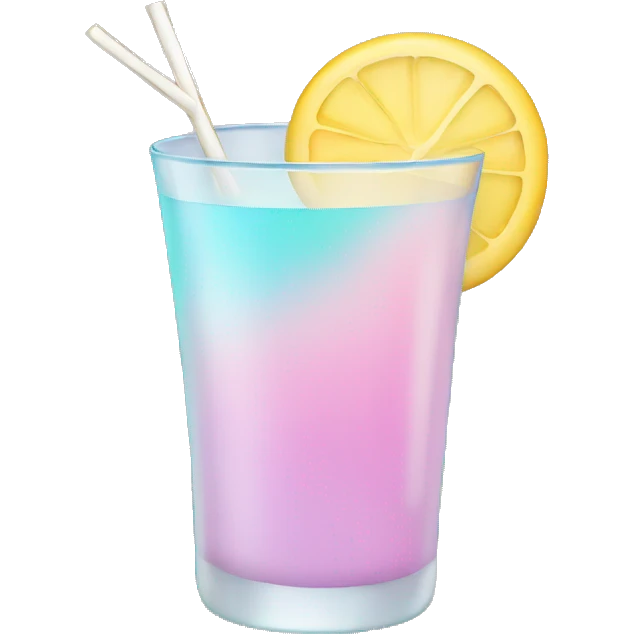 Pastel cocktail  emoji