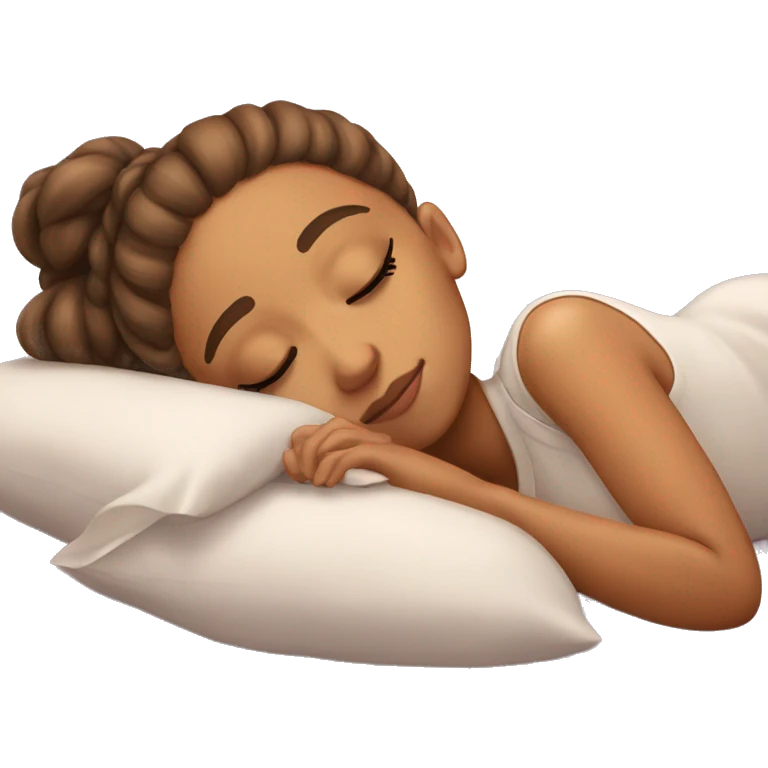 Ariana Grande sleeping emoji