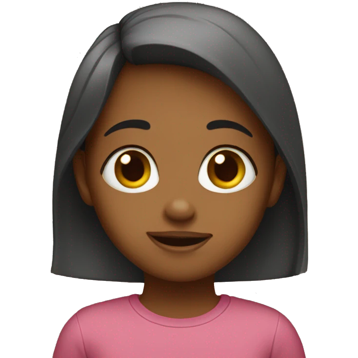 girl says bark emoji