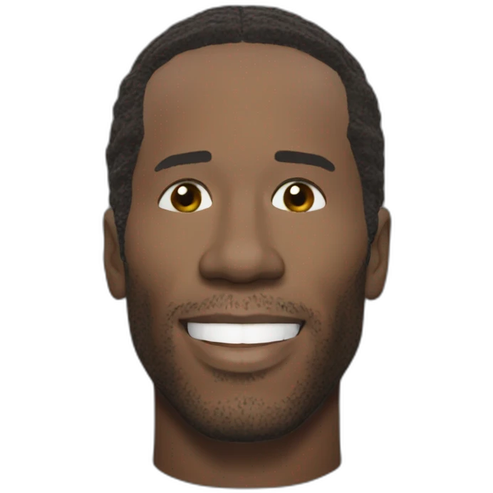 Didier drogba head emoji