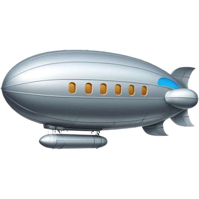 flying zeppelin  emoji