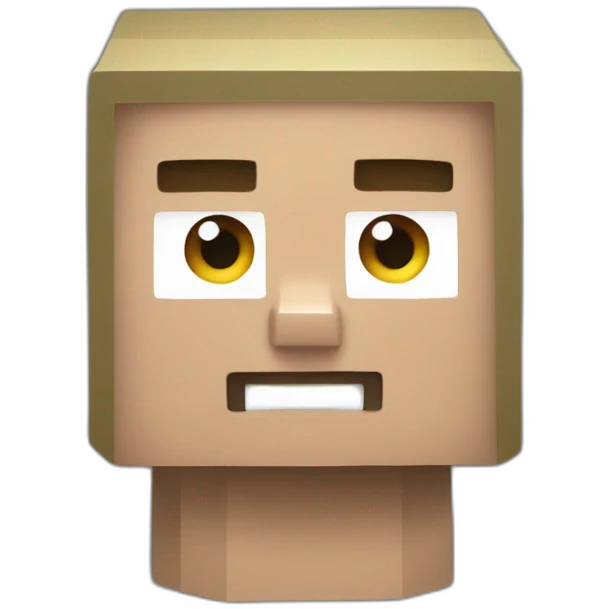Steve dans minecraft emoji