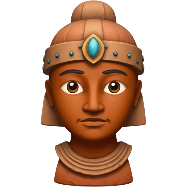 Terracotta guardian,Museum Statues. emoji