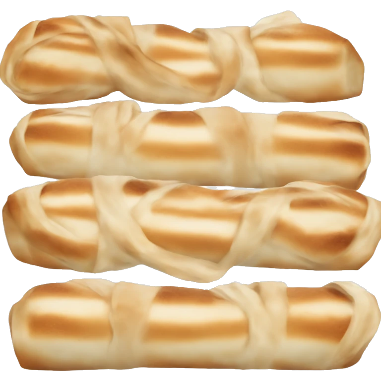 Hot roll in pita bread emoji