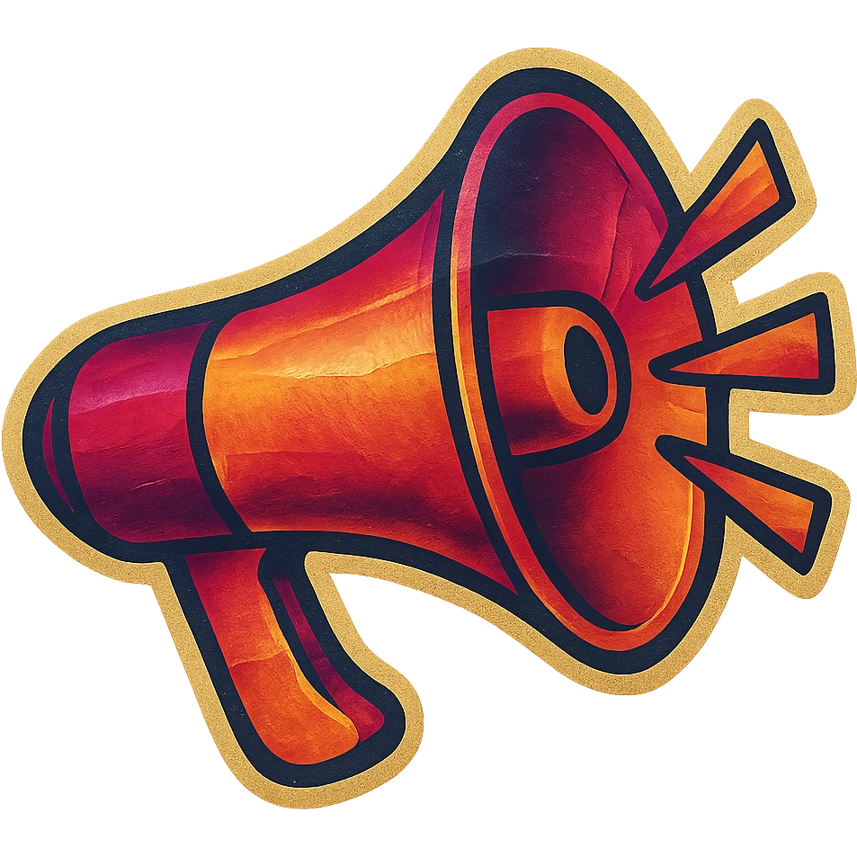 megaphone emoji