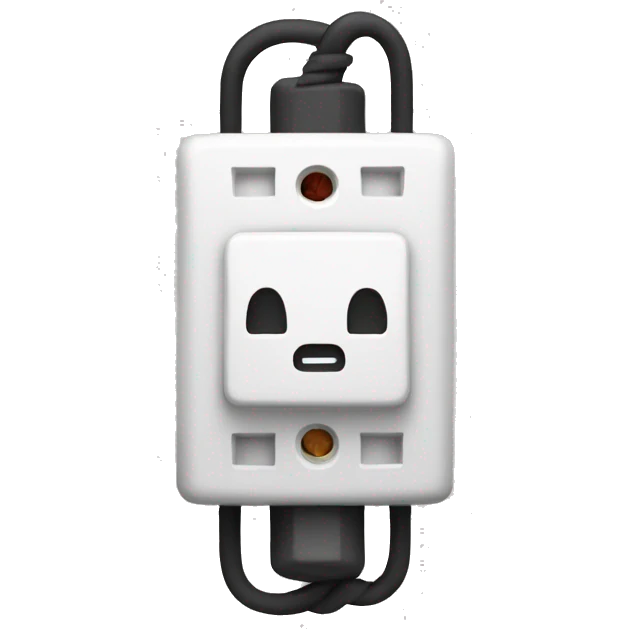 Electricity connector emoji