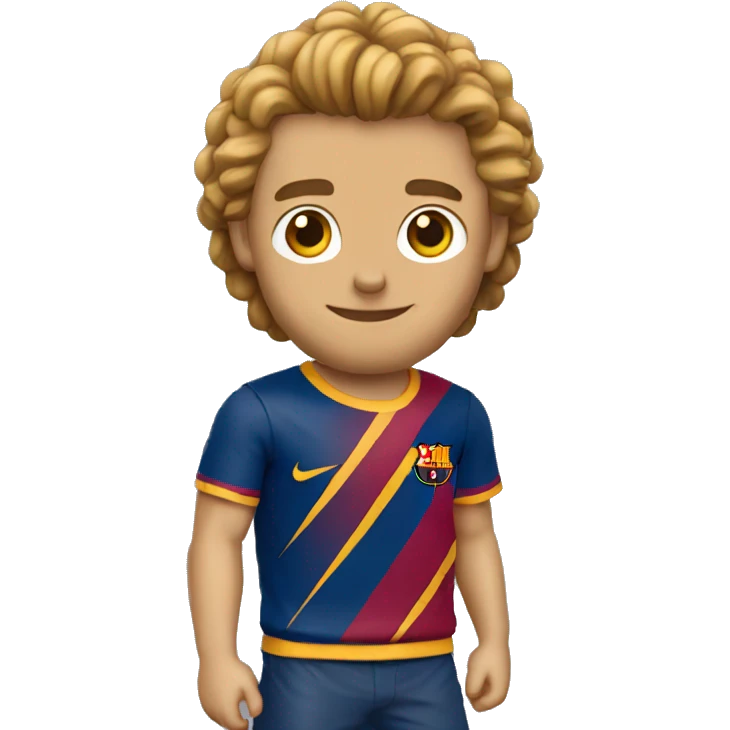 leopardo con playera del barcelona emoji