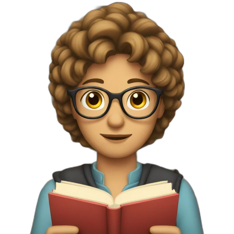 Book lover emoji
