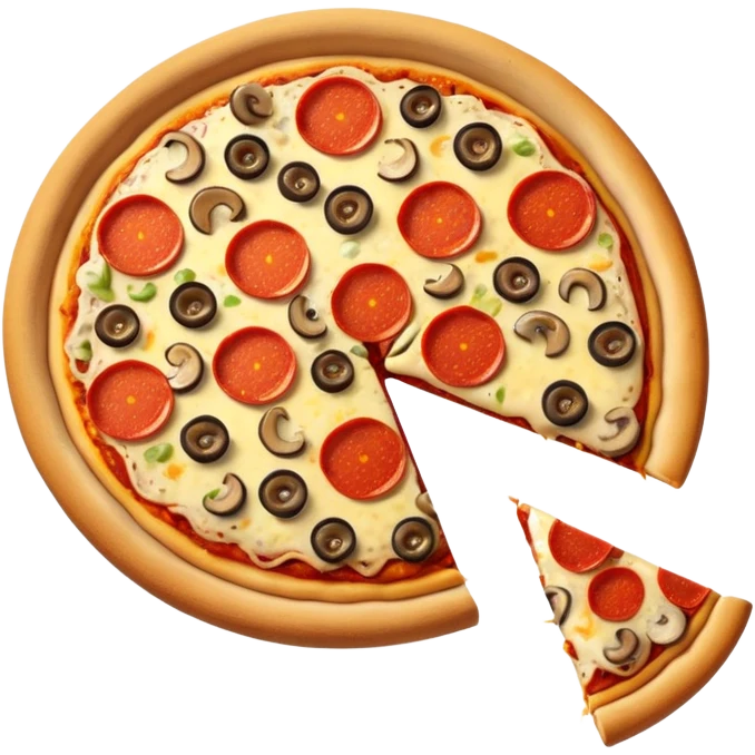 junk food pizza emoji