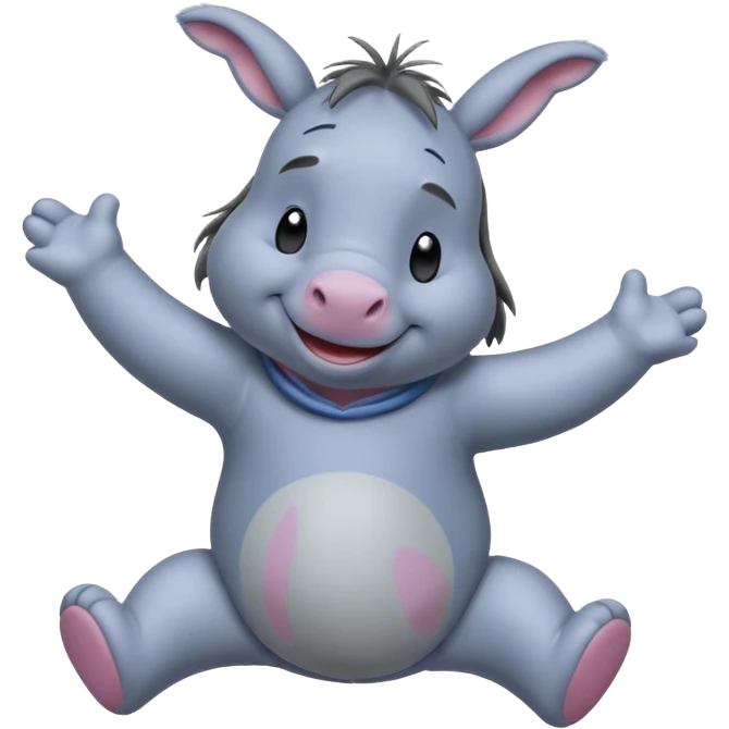 eeyore dancing emoji