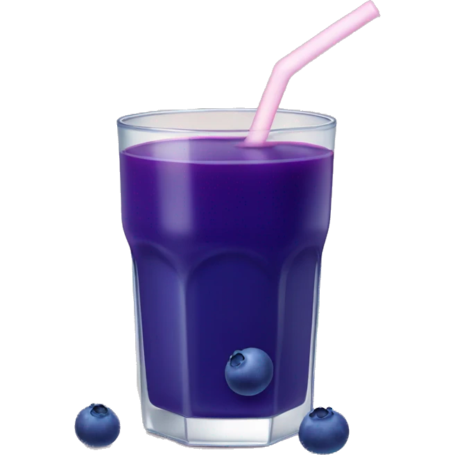 blueberry juice emoji