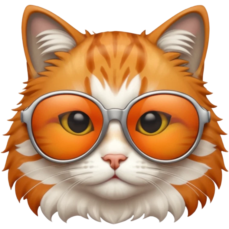 Cat wearing sunglasses emoji