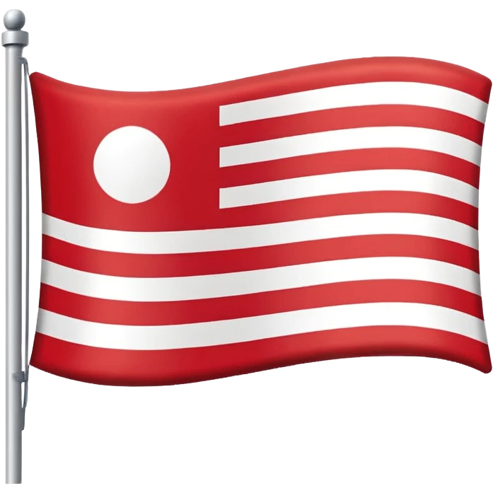 flag with the name mentira emoji