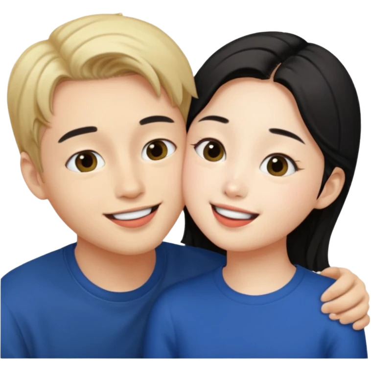 Феликс и хёнджин целуются emoji