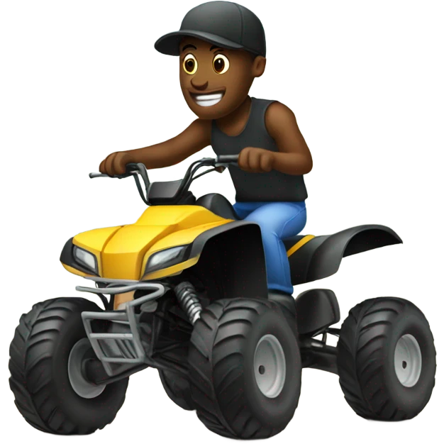 wheelie four wheeler emoji